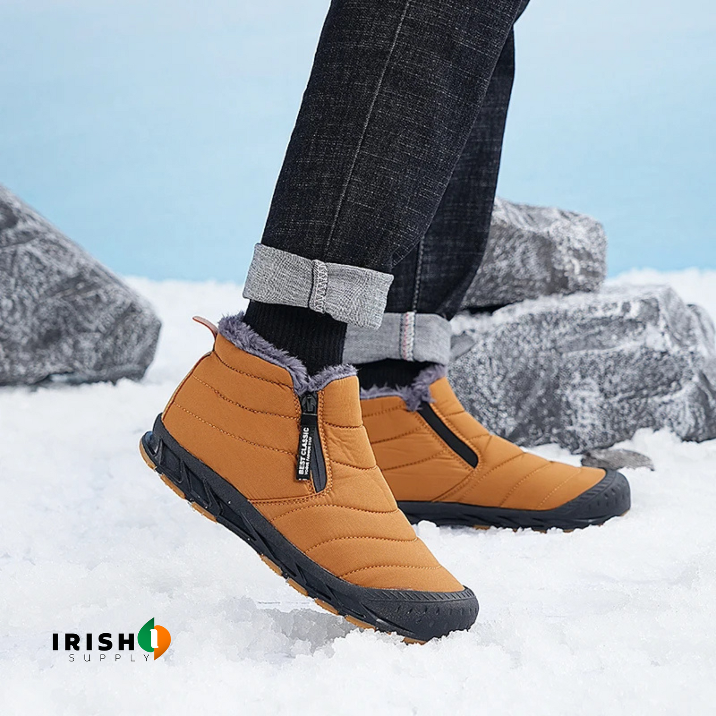 FROSTSTEP Winter-Ready, Non-Slip Boots