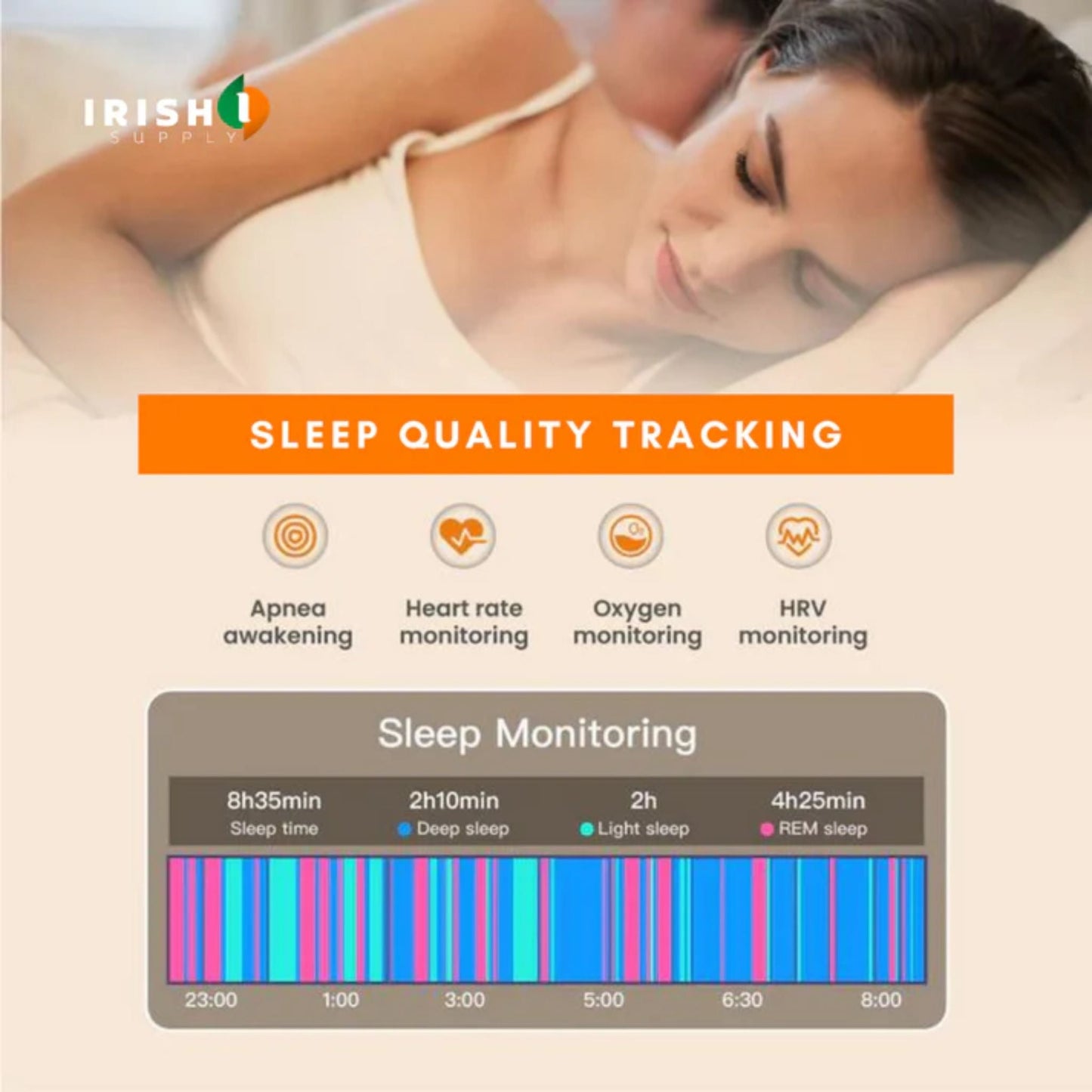 CARDIOWAVE Smartwatch Cardiac Wellness Tracker