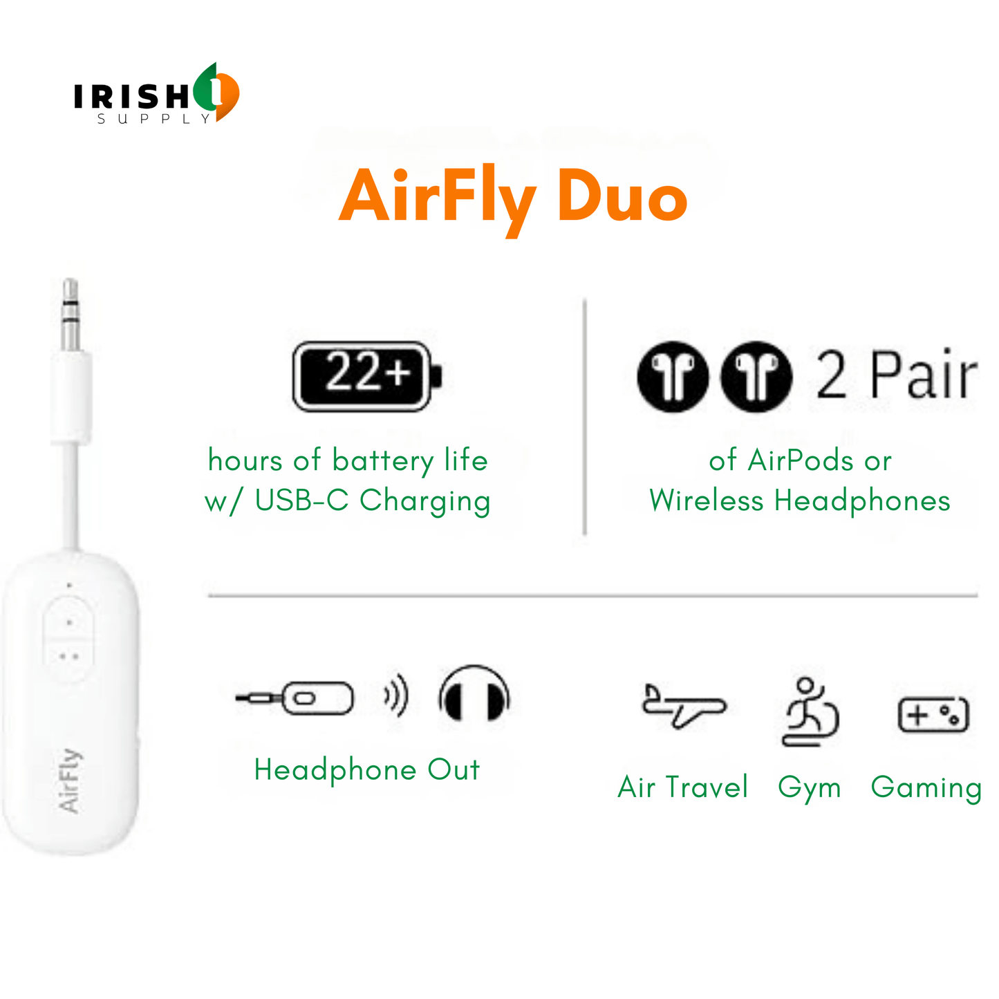 AIRFLY Bluetooth Wireless Transmitter