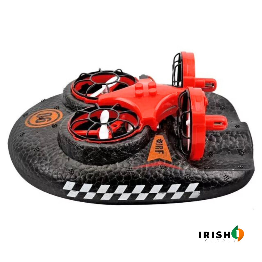 Irish Supply, QUADRASHIFT, 3 in 1 Remote Controlled Hovercraft