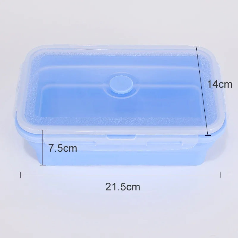 PACKEASE Collapsible Silicone Food Containers