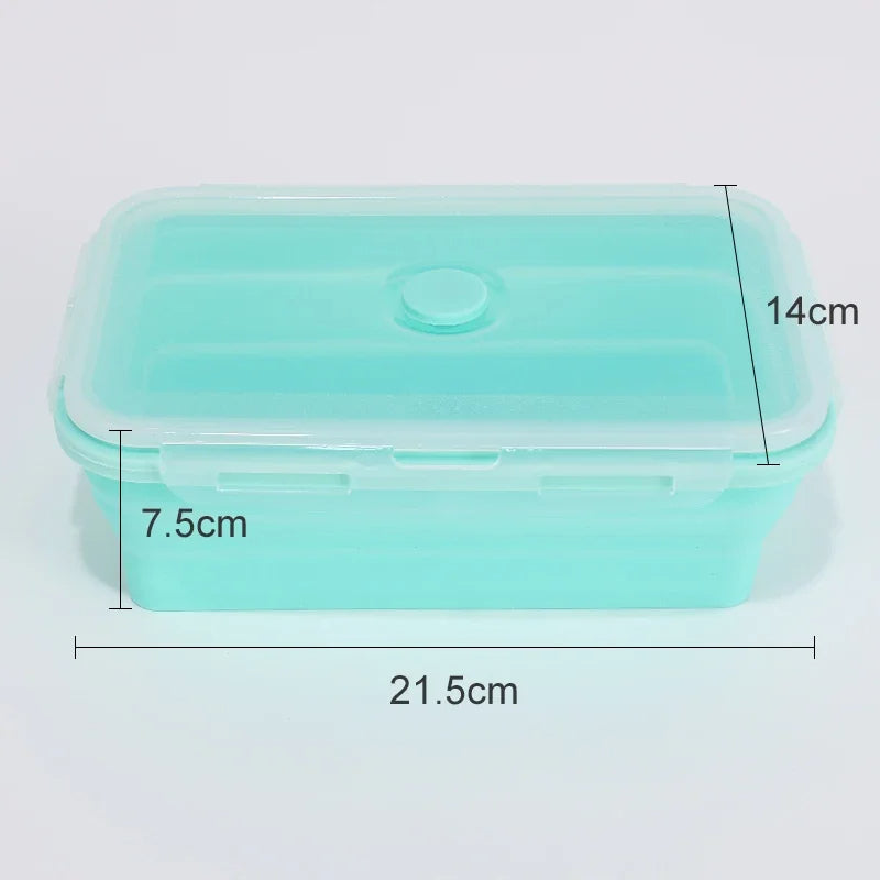 PACKEASE Collapsible Silicone Food Containers