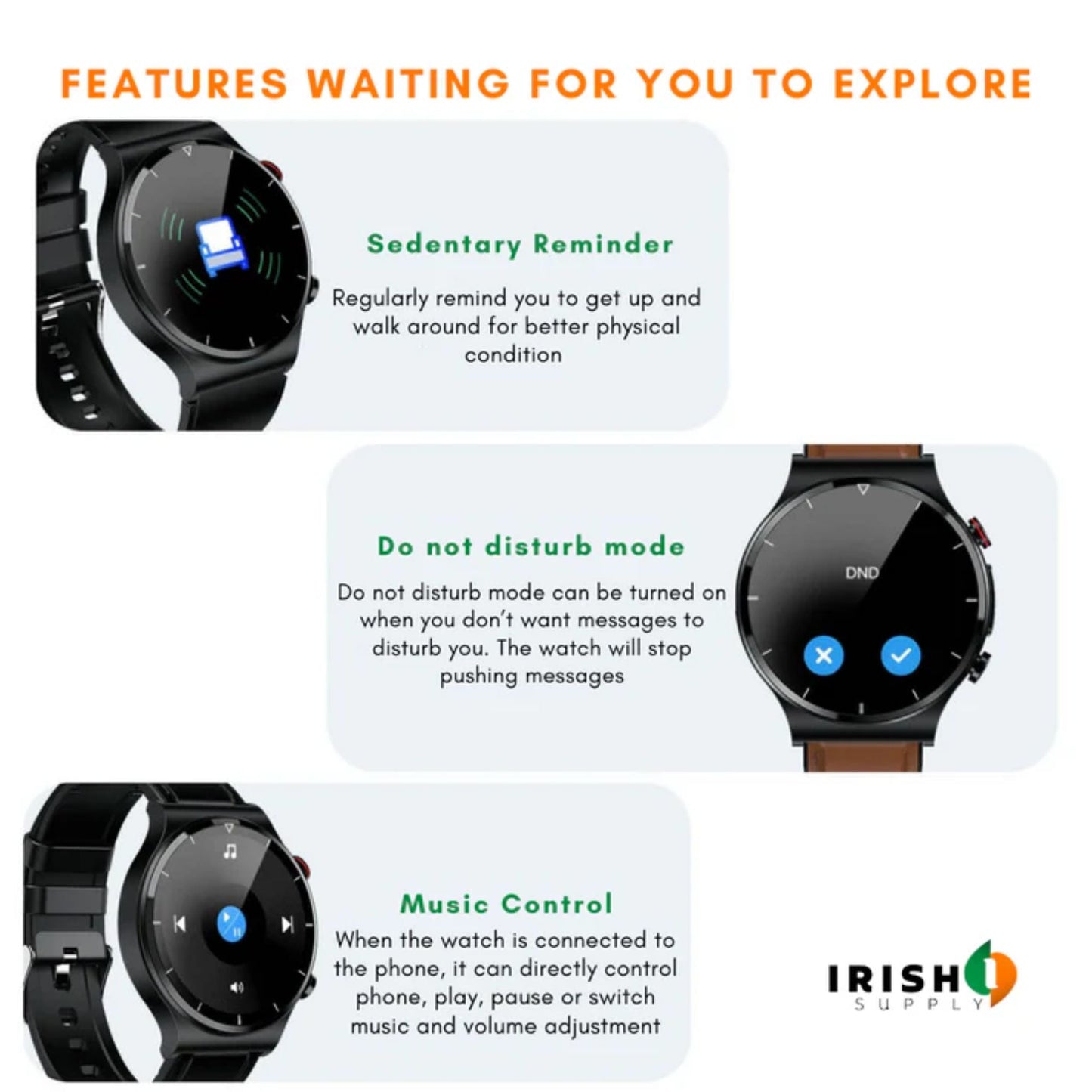 CARDIOWAVE Smartwatch Cardiac Wellness Tracker