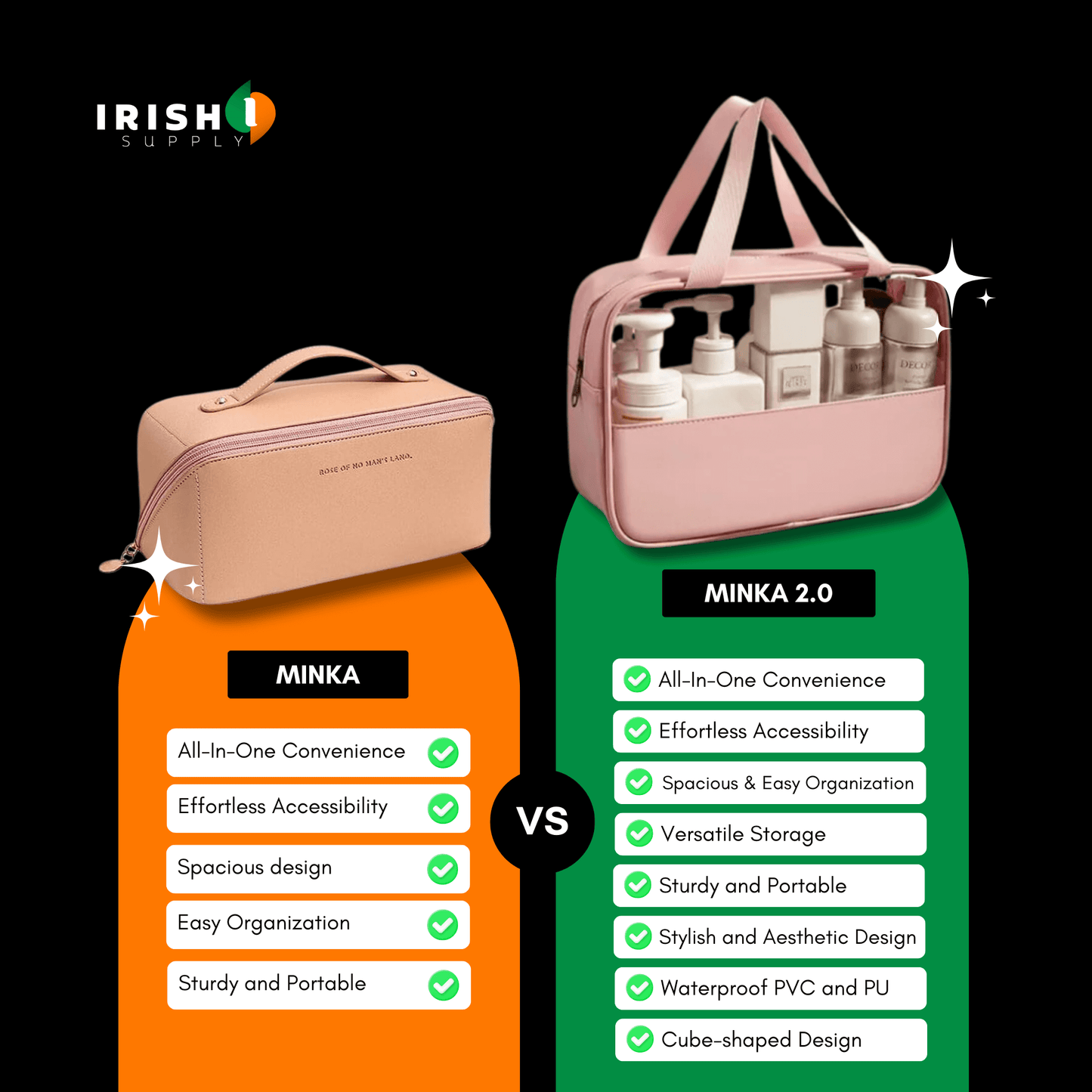 MINKA Spacious Cosmetics Organizer
