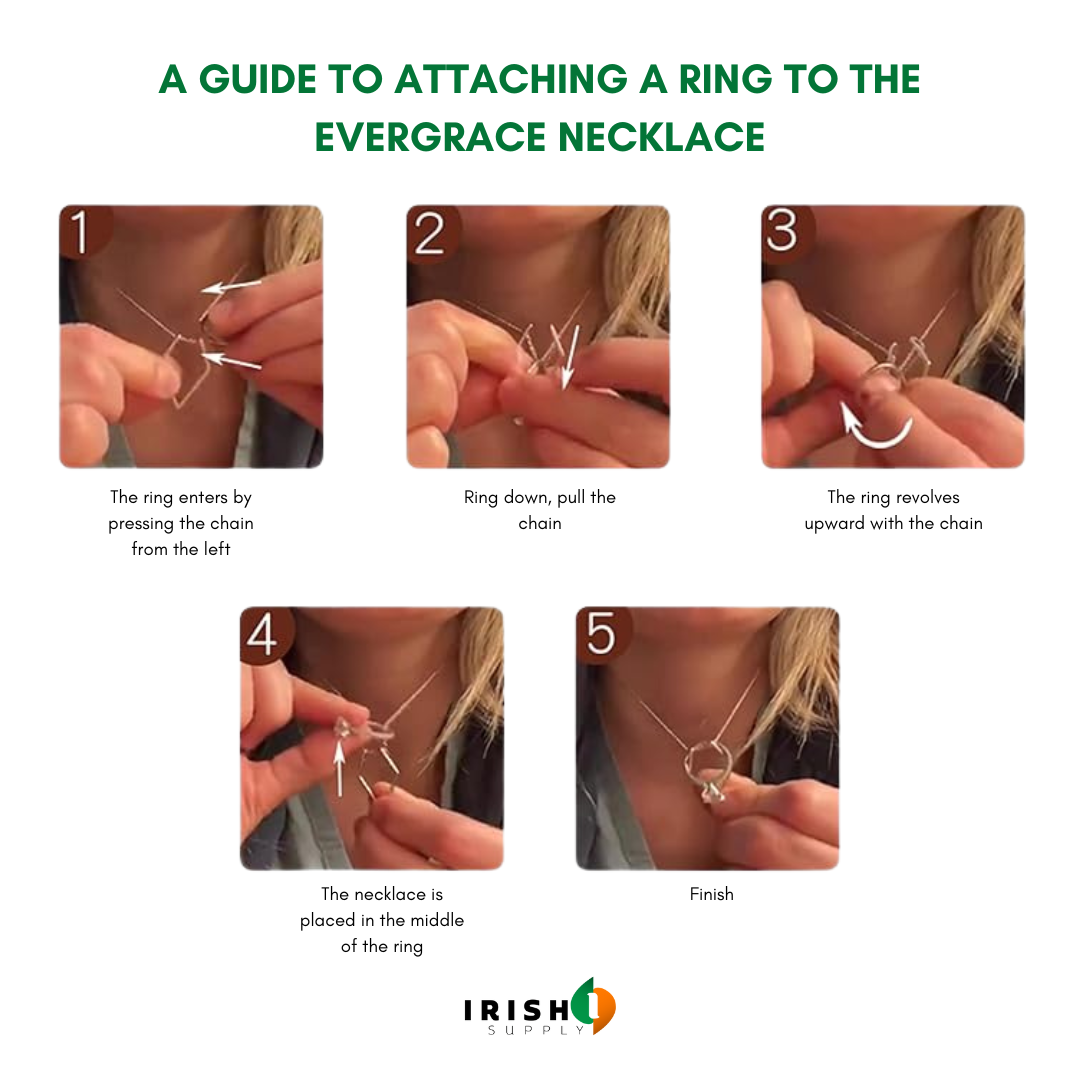 EVERGRACE Ring Holder Necklace