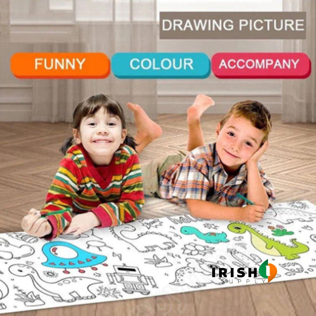 COLORSTRIP™ Children's Drawing Graffiti Scroll (3m)