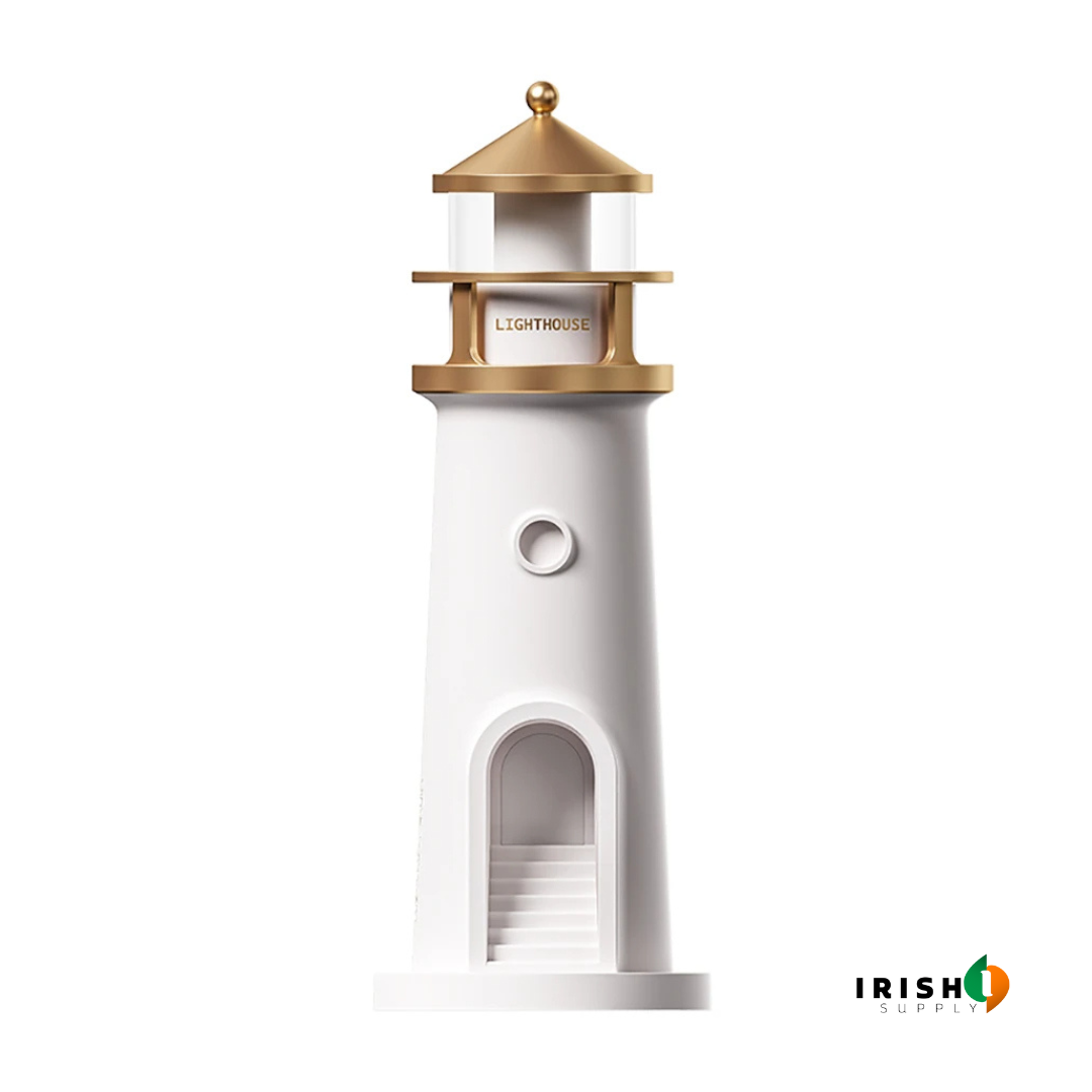 LUMASPHERE Moon Projection Lighthouse Ambient Night Light