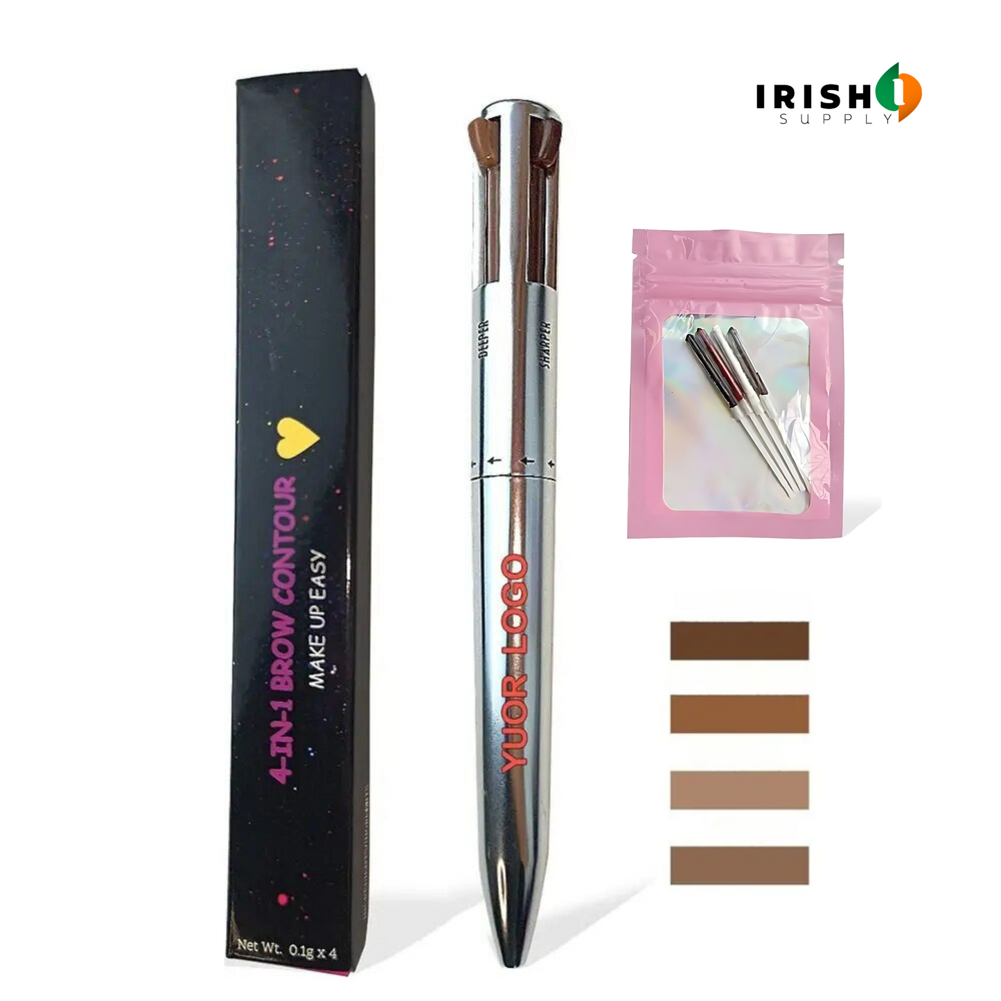 QU4DTIP 4in1 EyeLiner Pen