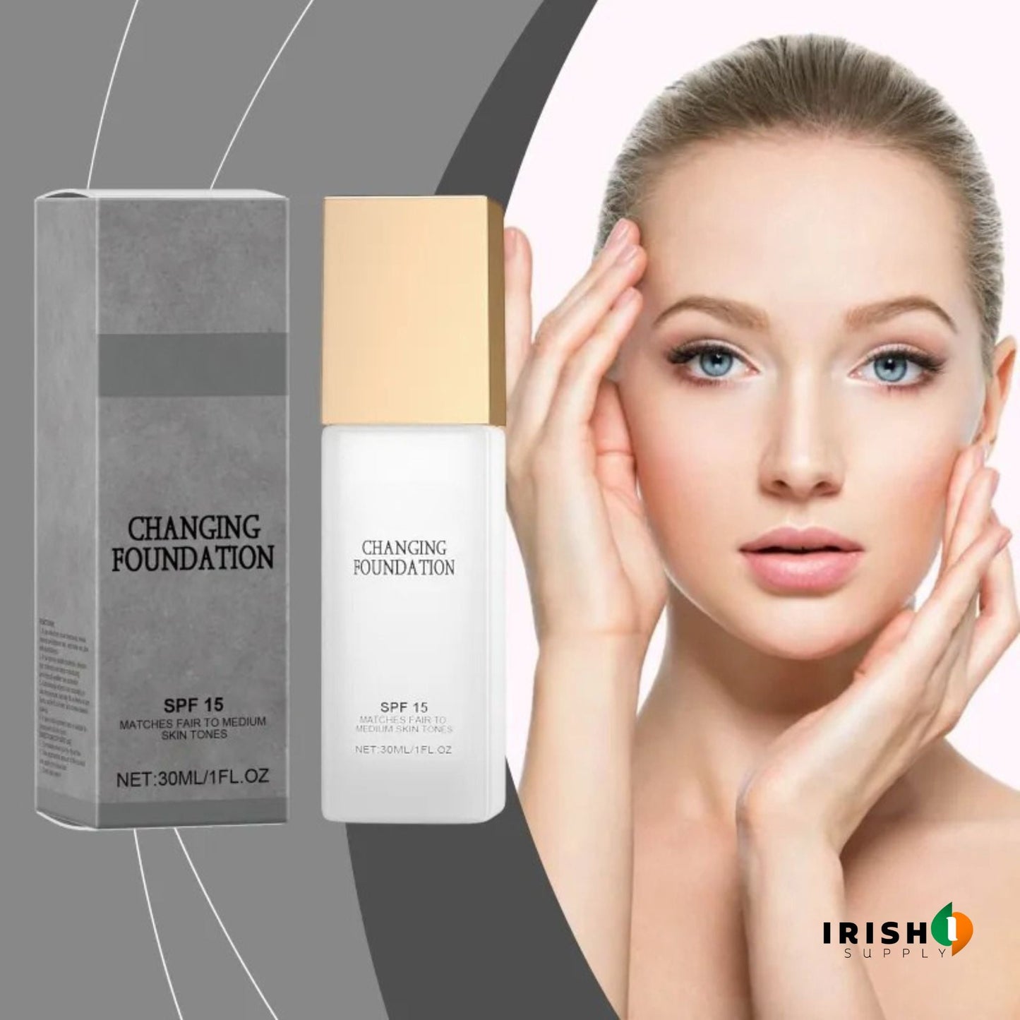 Colour Changing Foundation Makeup (30mL) - Irish Supply