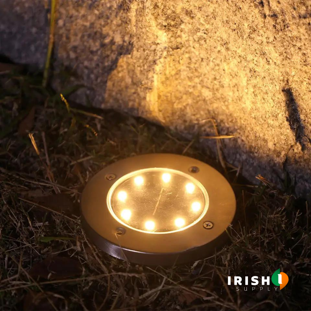 Irish Supply, GARDENLED Garden Lighting With Solar Cells