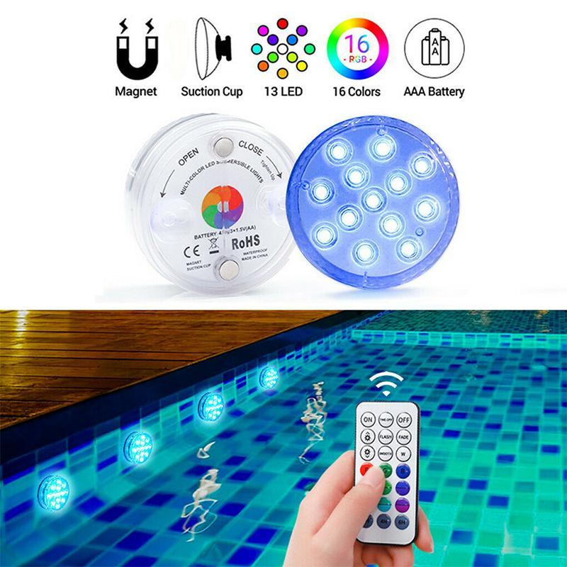 Submersible Pool Light with Remote Control
