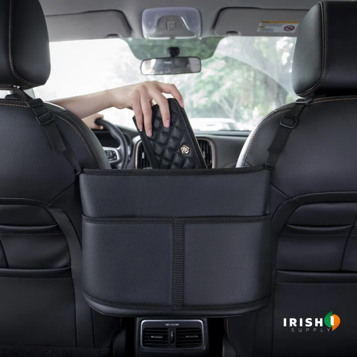 BAGPRO Leather Car Organizer