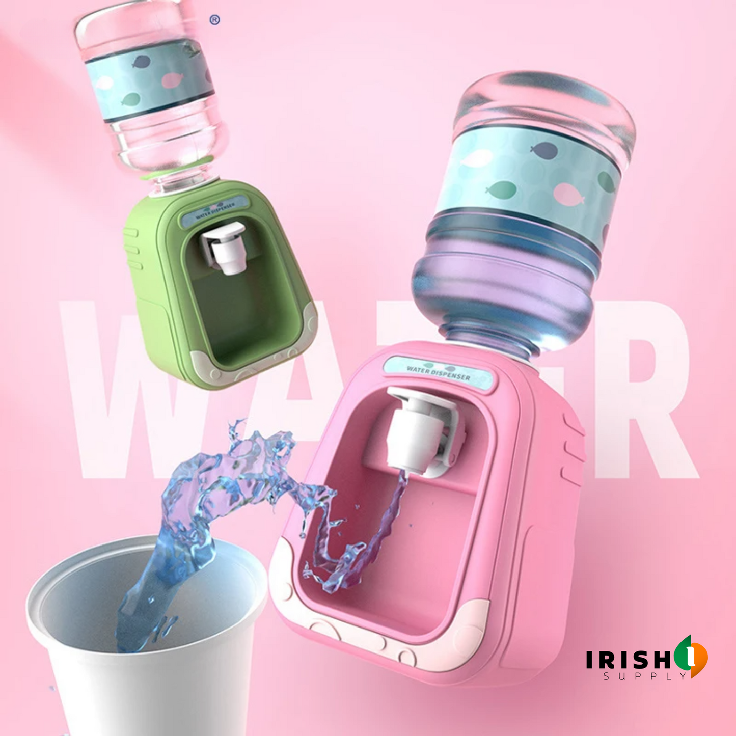 MINIHYDRO Mini Play House Cartoon Water Dispenser