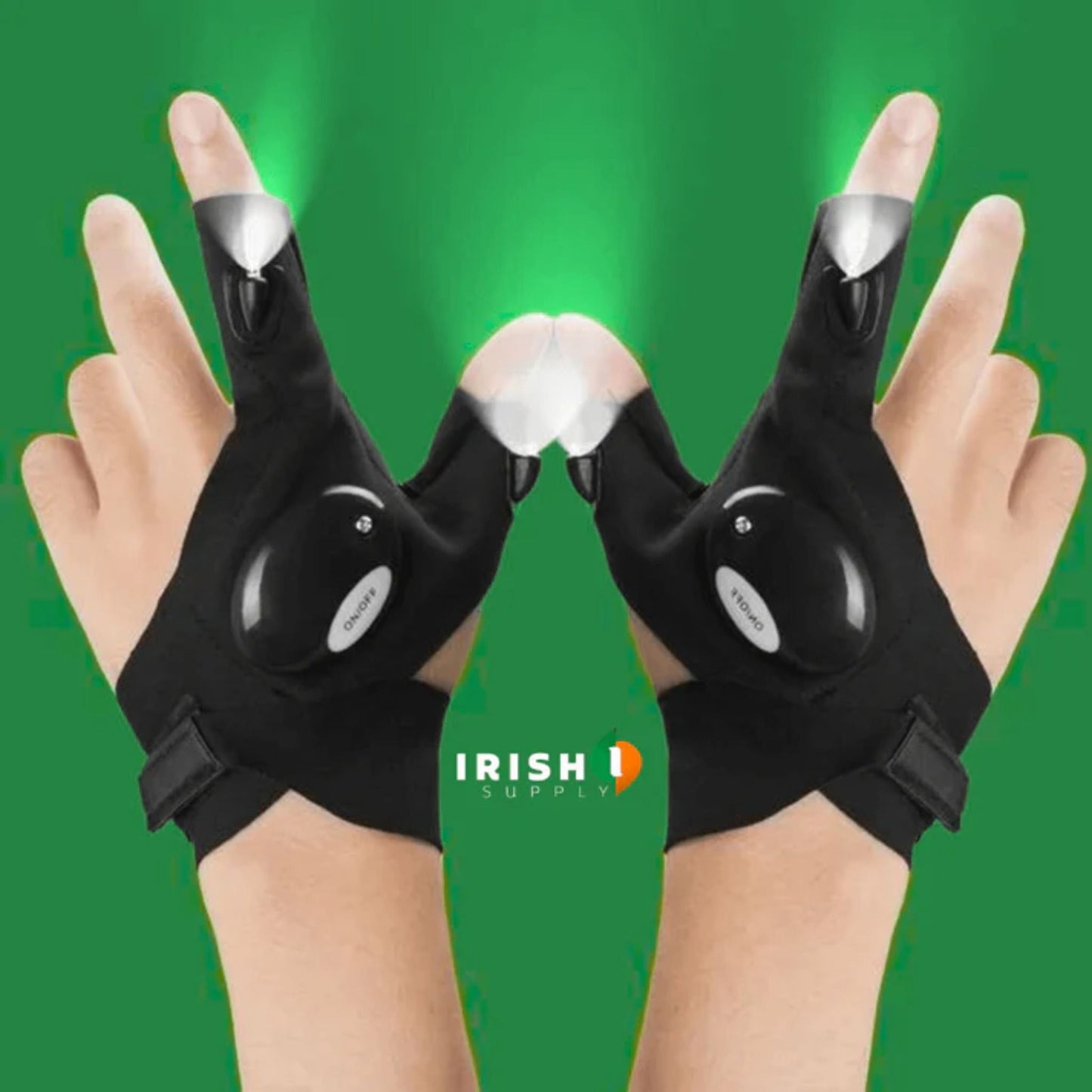 FINGERBEAM Premium LED Lights Waterproof Gloves