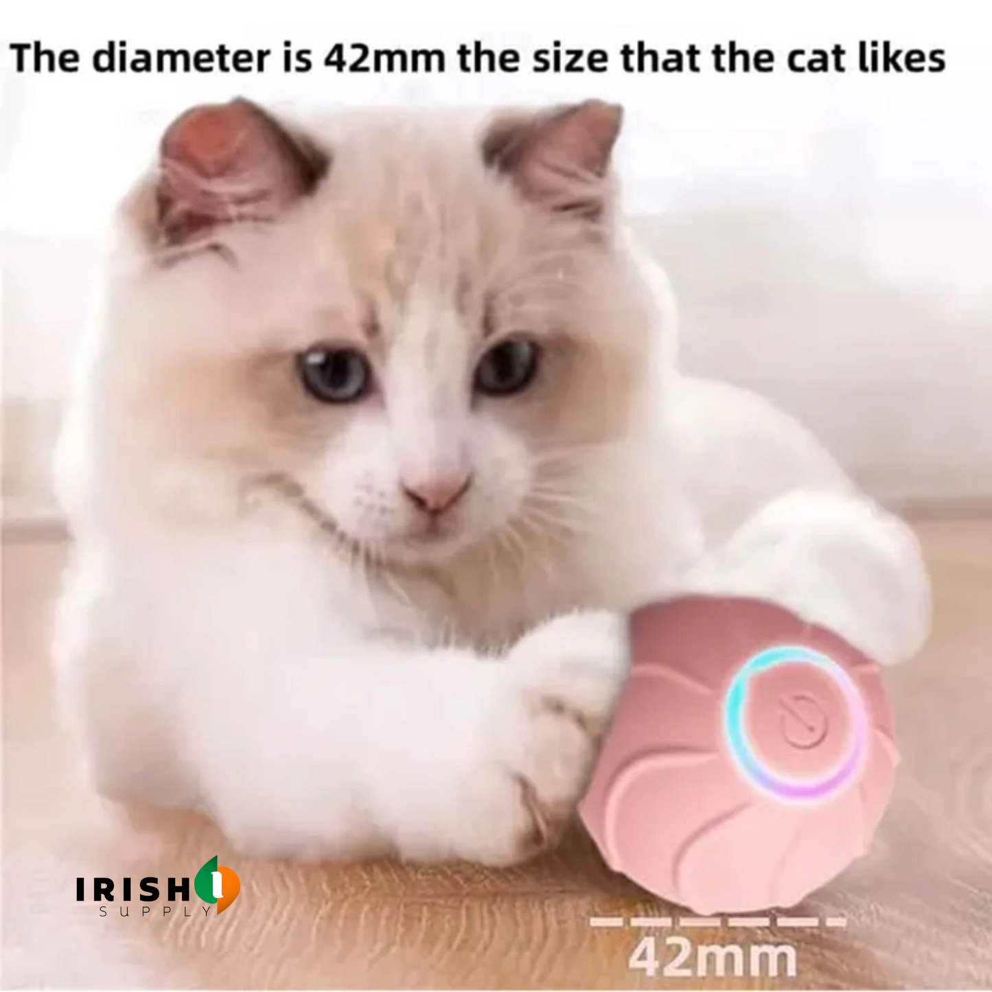 VORTEX Smart Jumping Ball Interactive Cat Toy