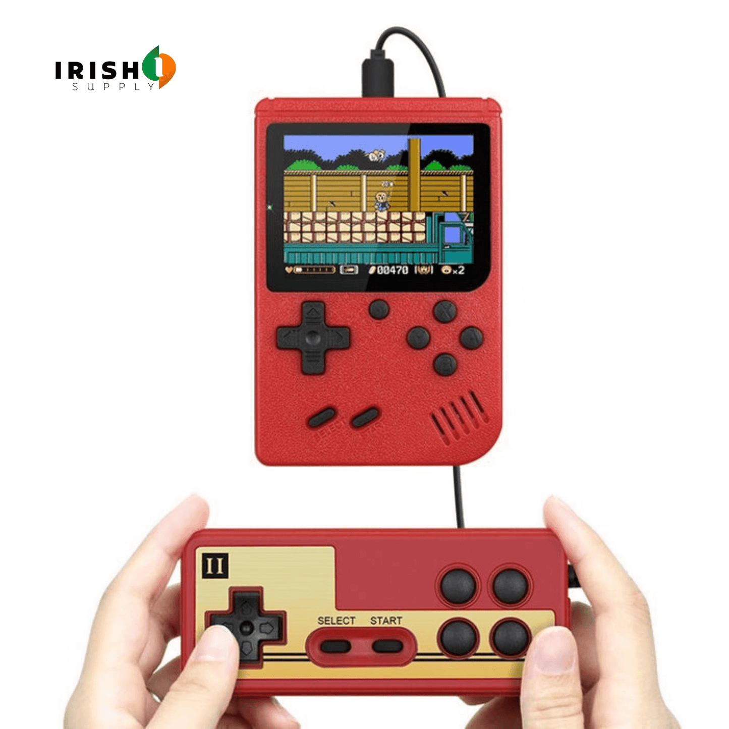 Retro Handheld Console (400+ Games)