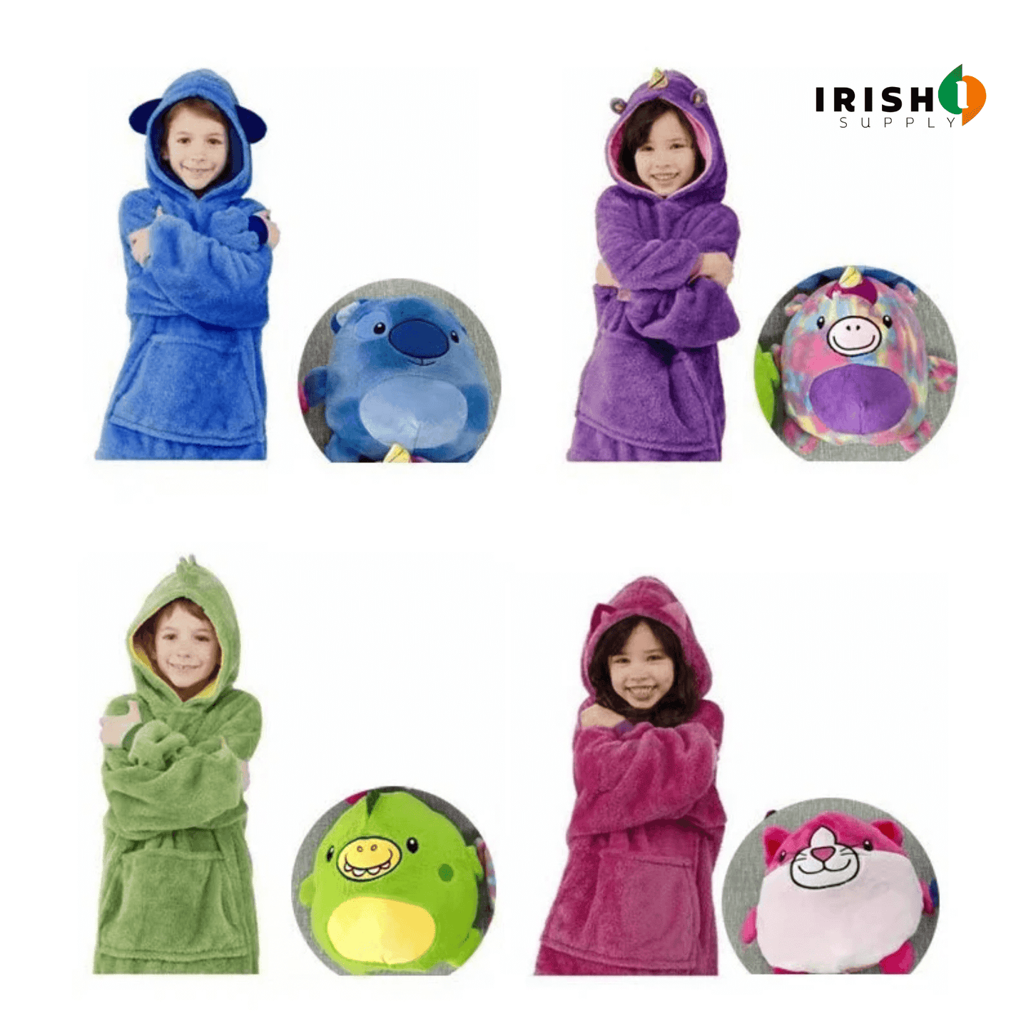SNUGGLE Wearable Blanket with Built-In Cuddle