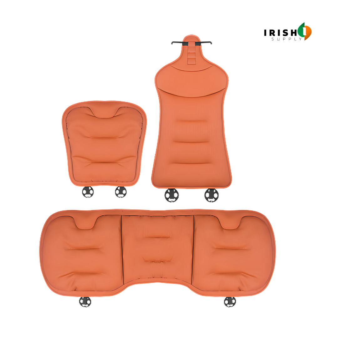 DRIVEELITE Breathable Nappa Leather Car Seat Cushion