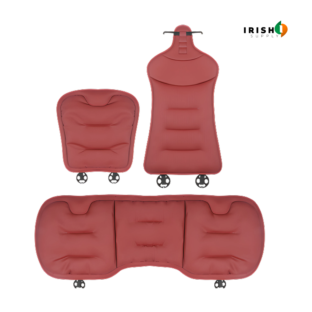 DRIVEELITE Breathable Nappa Leather Car Seat Cushion