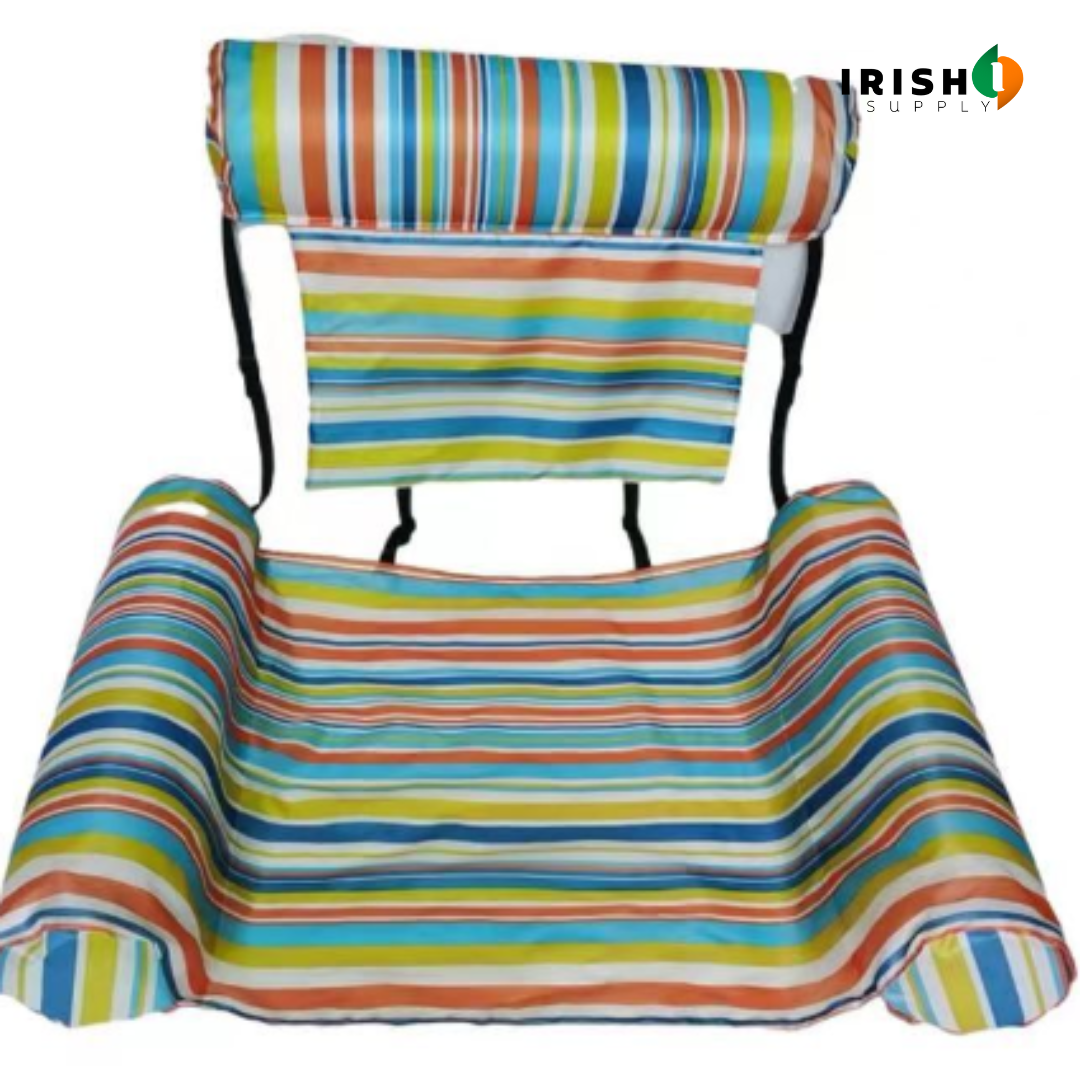 Irish Supply, SERENFLOAT Summer Inflatable Foldable Floating Chair