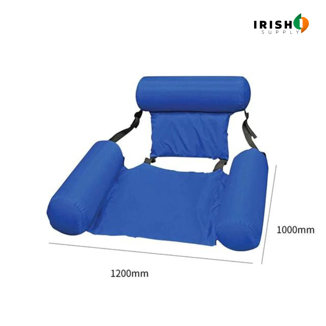 Irish Supply, SERENFLOAT Summer Inflatable Foldable Floating Chair