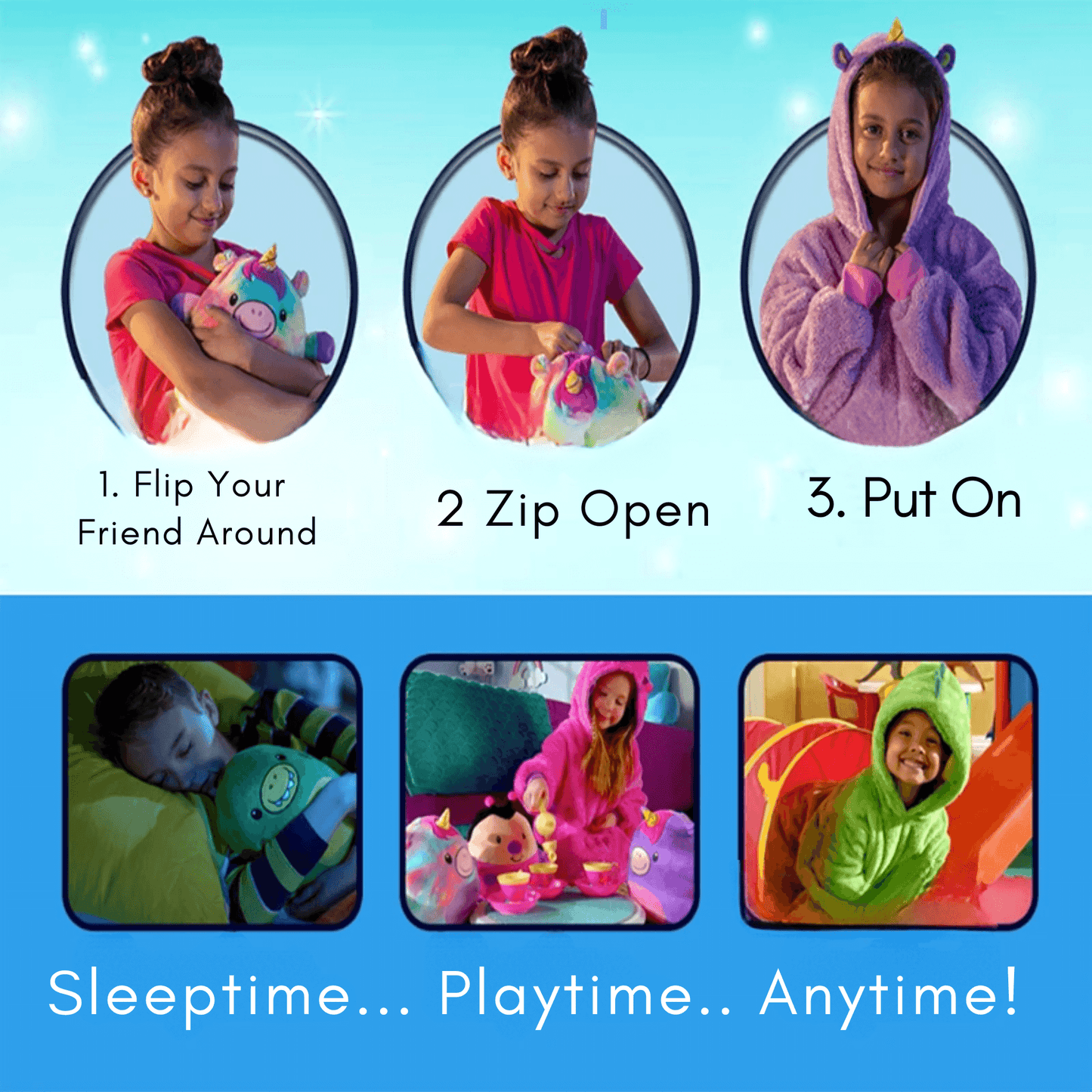SNUGGLE Wearable Blanket with Built-In Cuddle