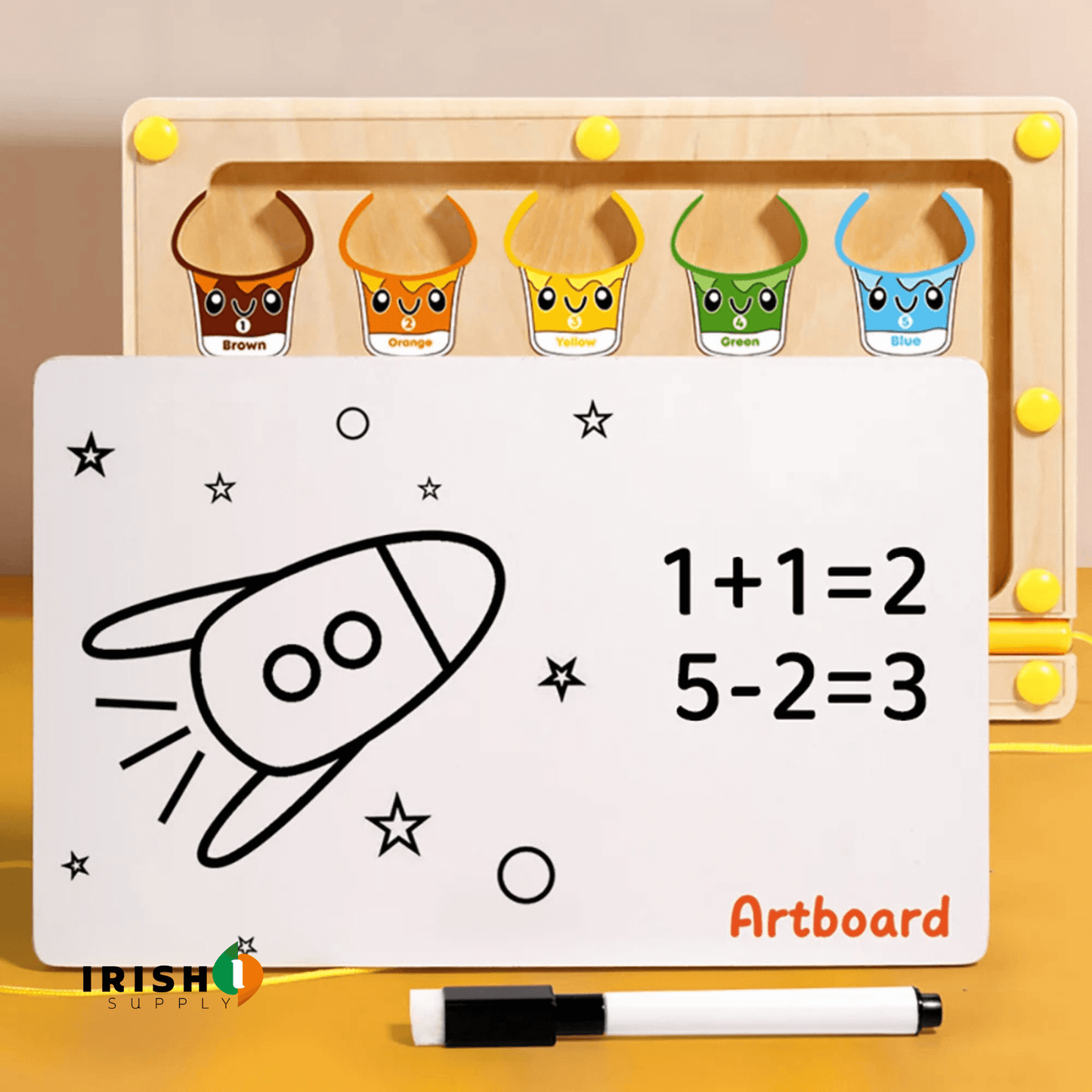 COLORO™ 2-in-1 Magnetic Montessori Maze
