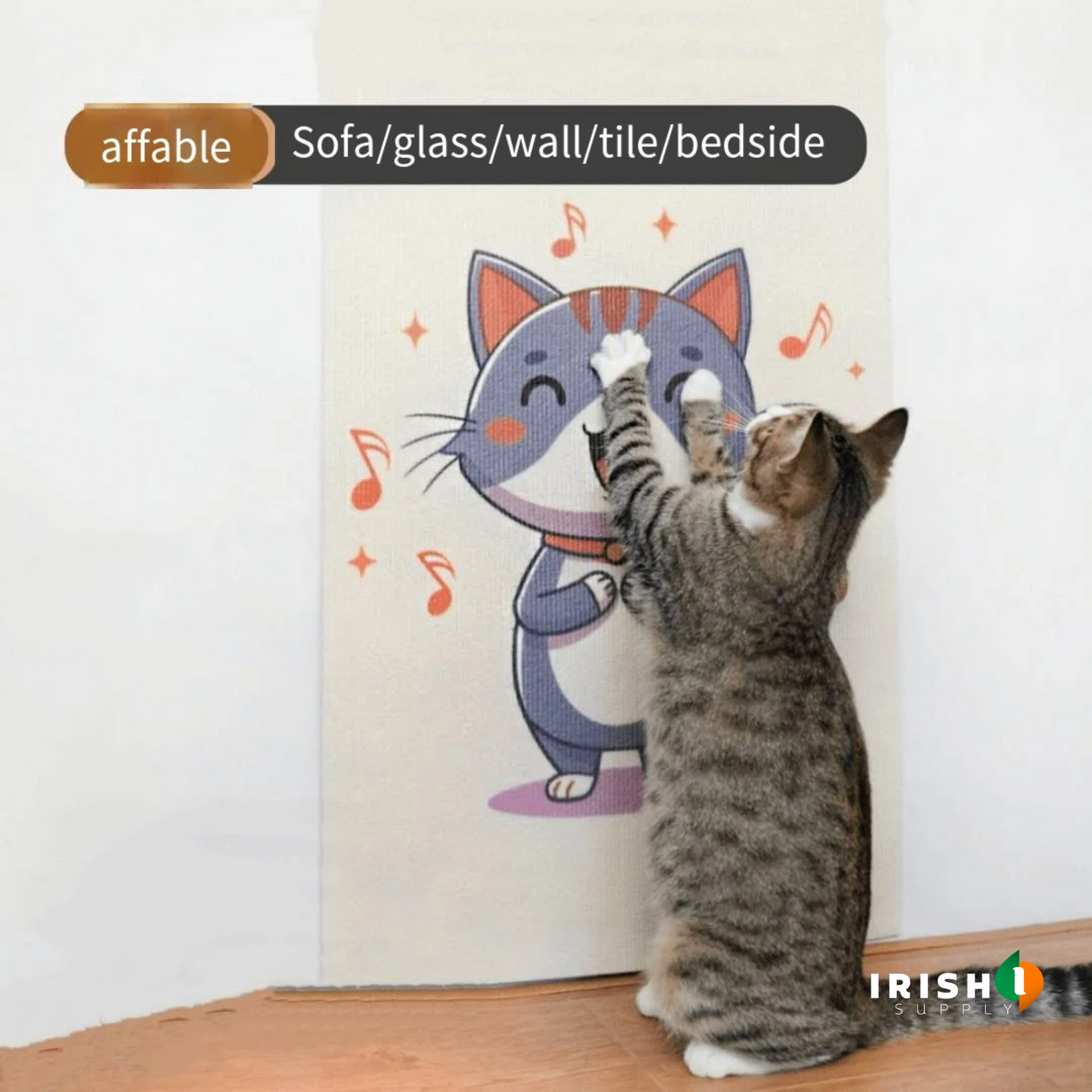 CLAWMAT Multifunctional Cat Scratching Mat (80cm x 50cm)