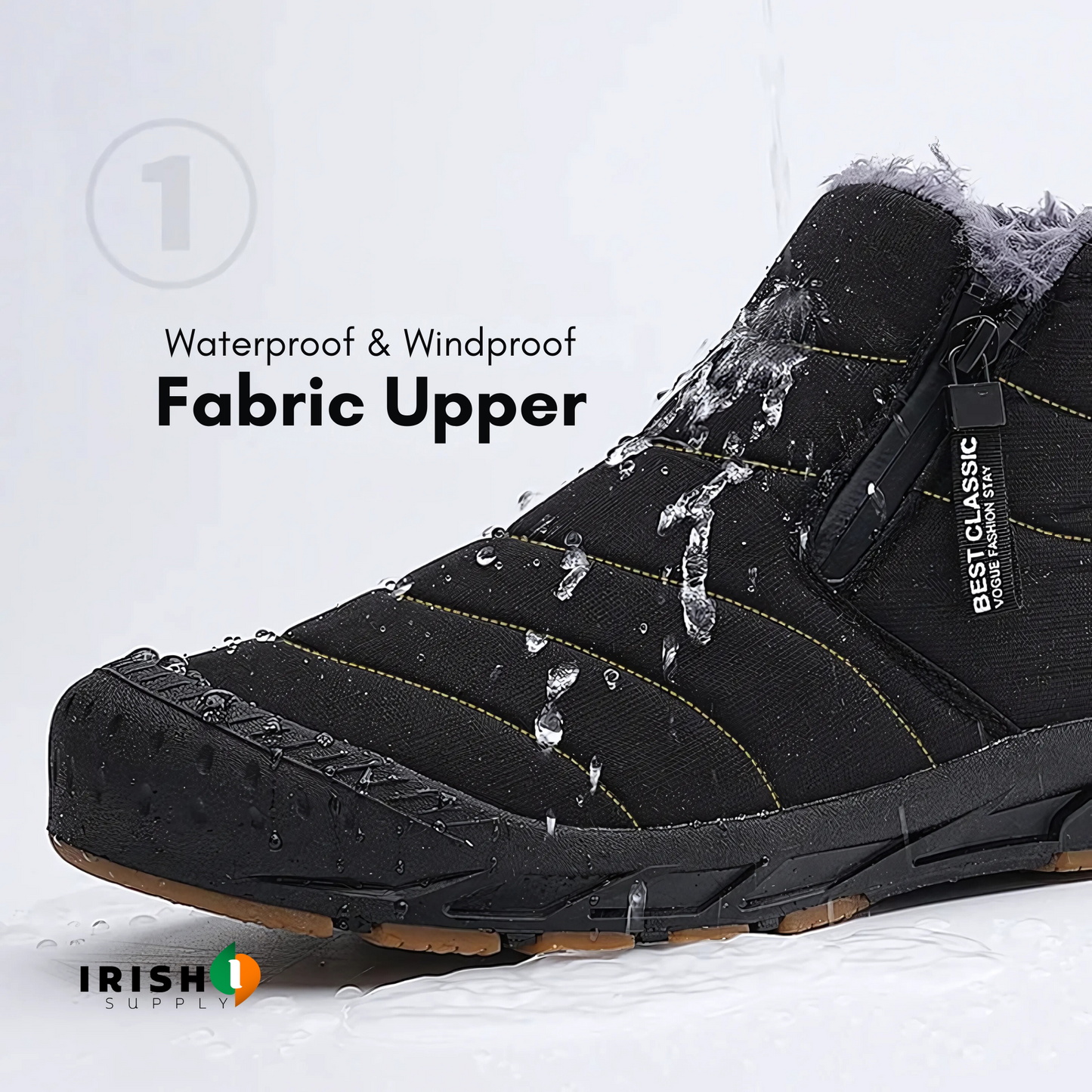 FROSTSTEP Winter-Ready, Non-Slip Boots