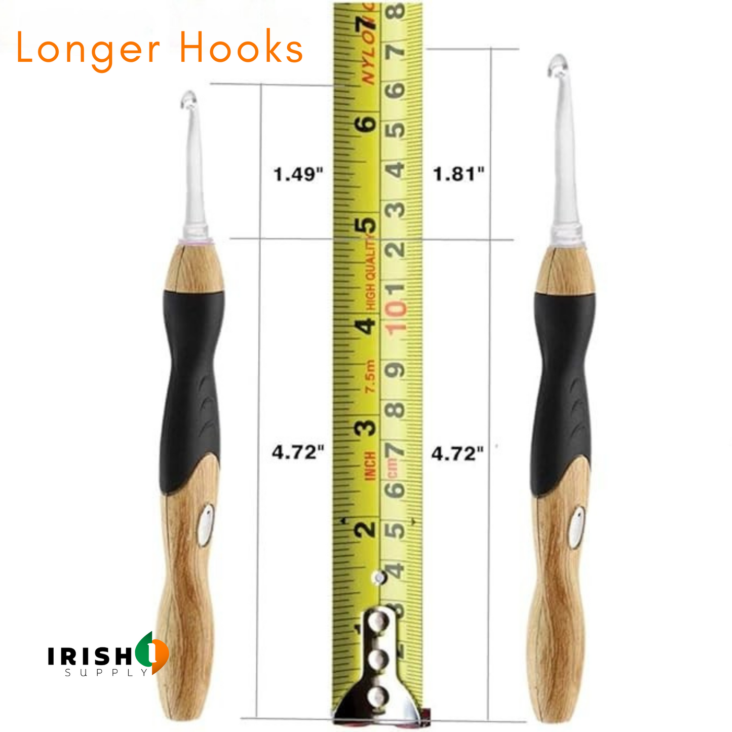 STITCHGLOW Rechargeable Crochet Hook with Light