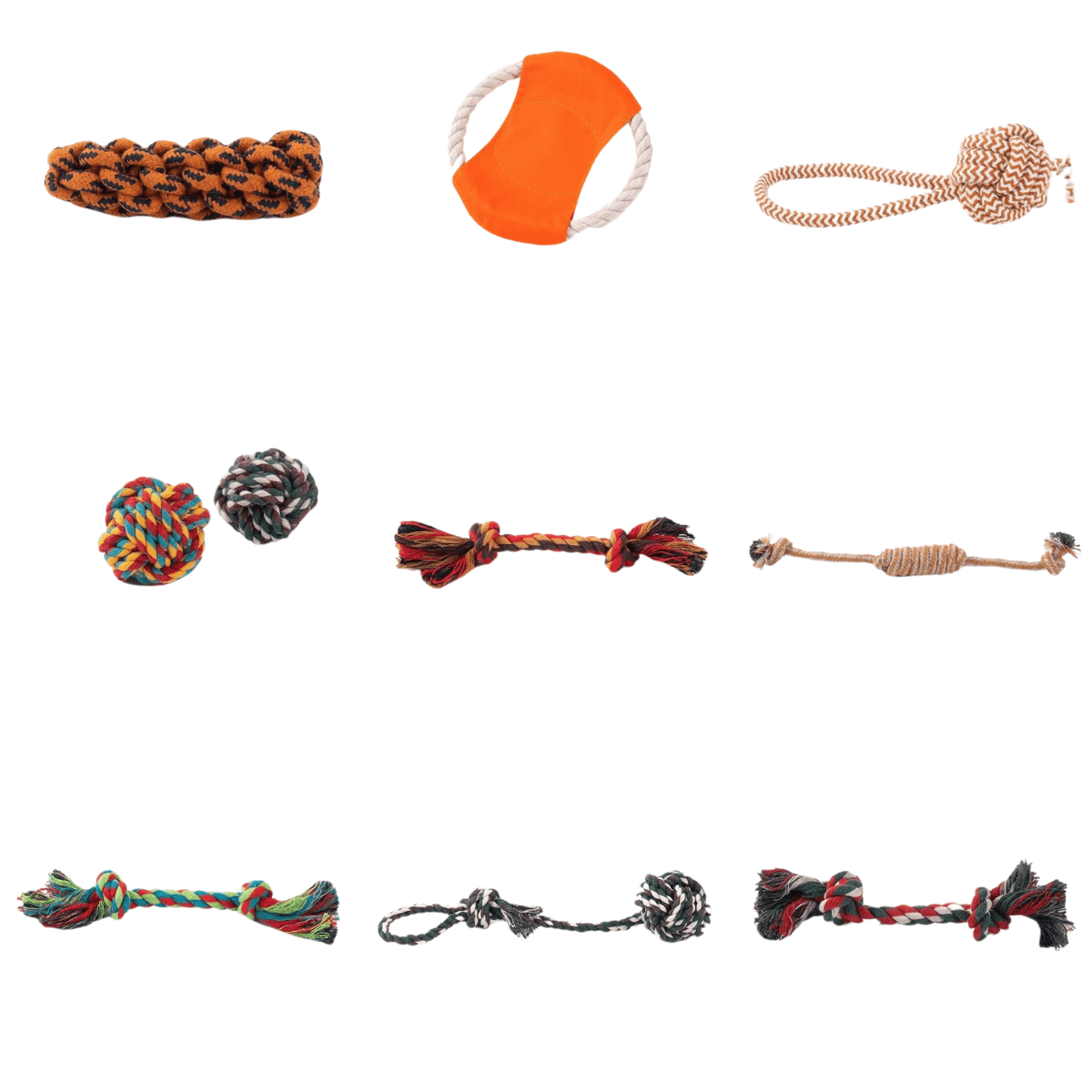 CHEWRAGE Dog Chew Toys (5pcs Random)