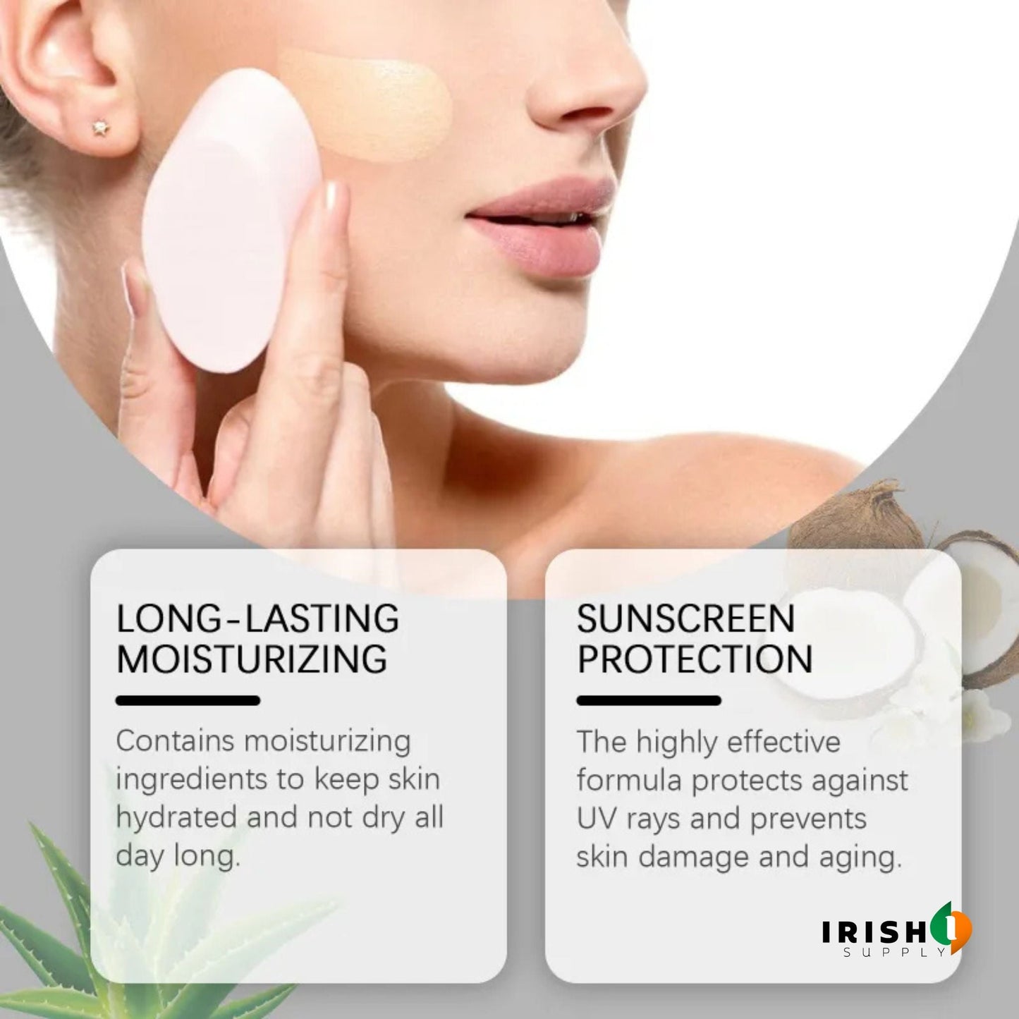 Colour Changing Foundation Makeup (30mL) - Irish Supply