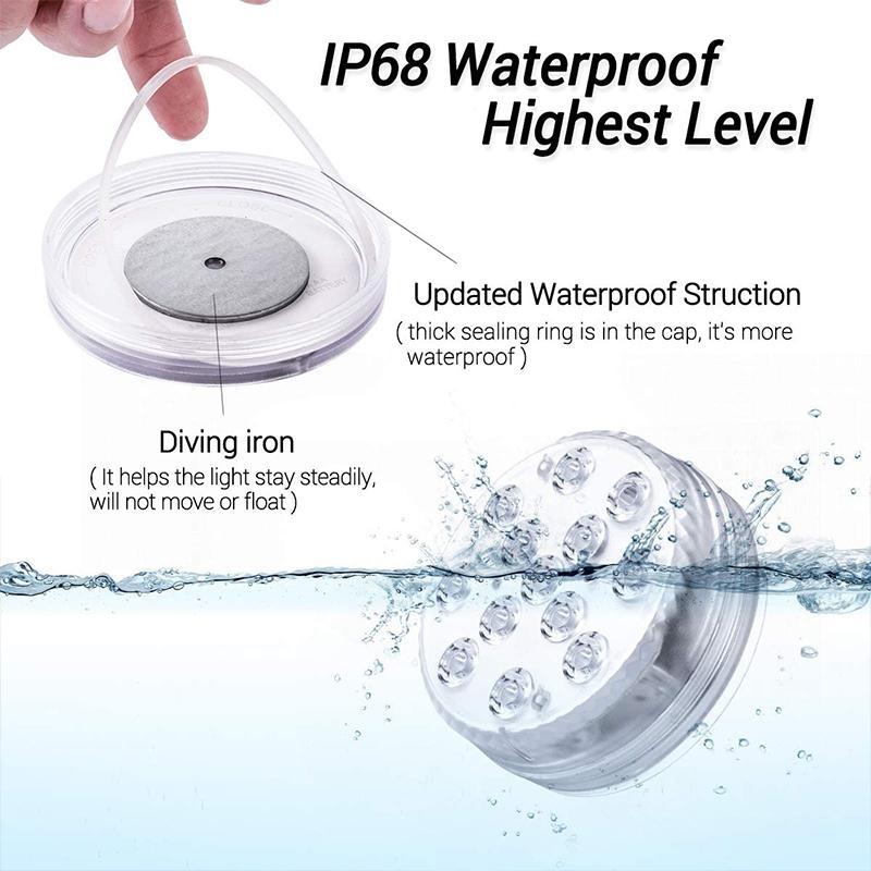 Submersible Pool Light with Remote Control