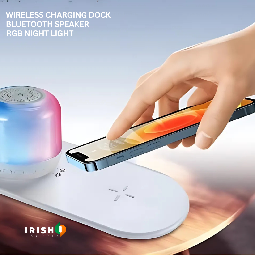 HALOCHARGE 3 In 1 Night Light Charger With Bedside Lamp