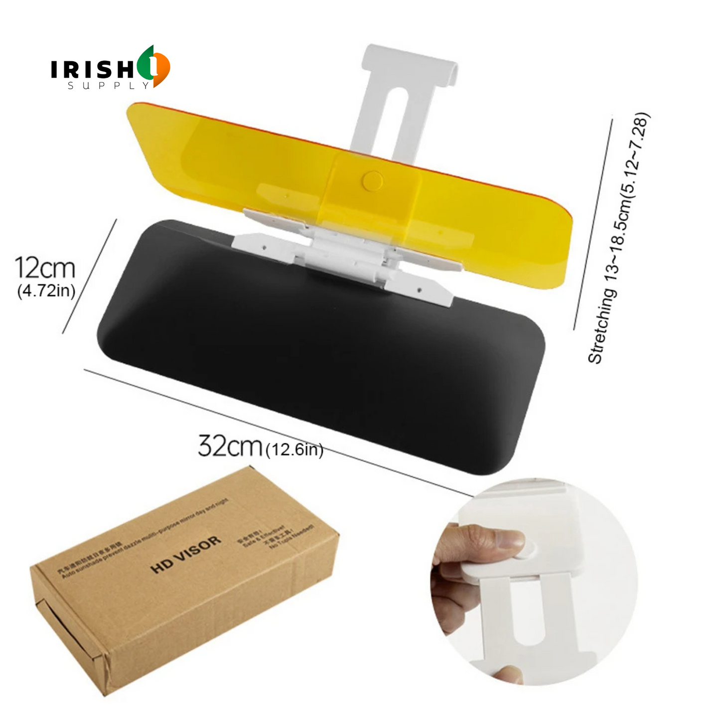 GLAREGUARD Polarized Car Sun Visor Extender