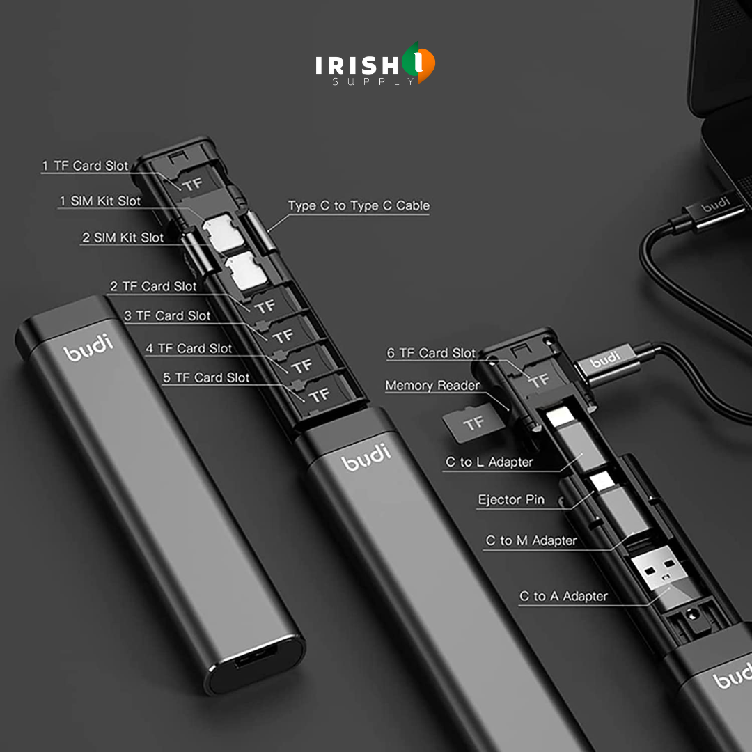 Irish Supply, SMARTLINK Essential Travel Data Sync Cable Stick