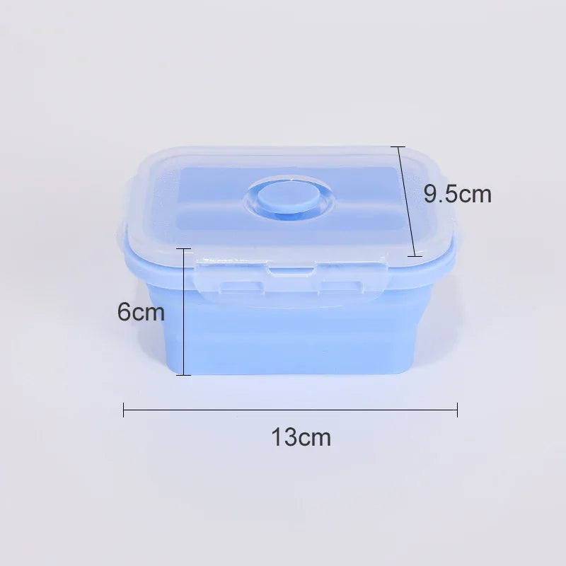 PACKEASE Collapsible Silicone Food Containers