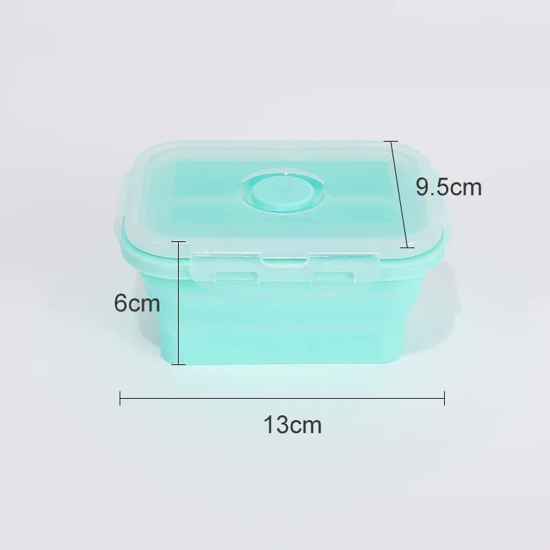 PACKEASE Collapsible Silicone Food Containers