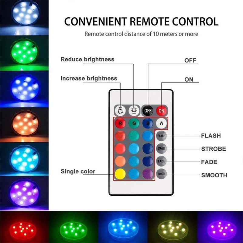 Submersible Pool Light with Remote Control
