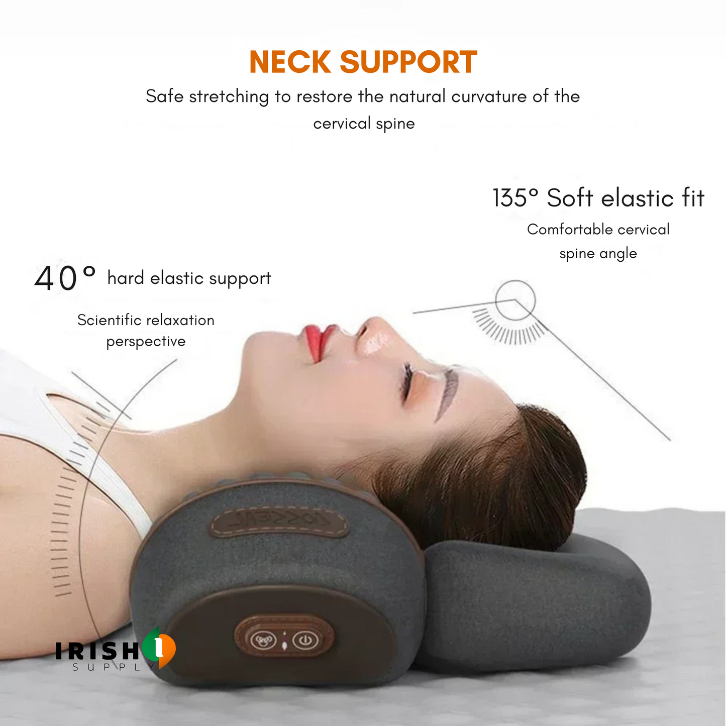 POSTURA Electric Massager Cervical Pillow