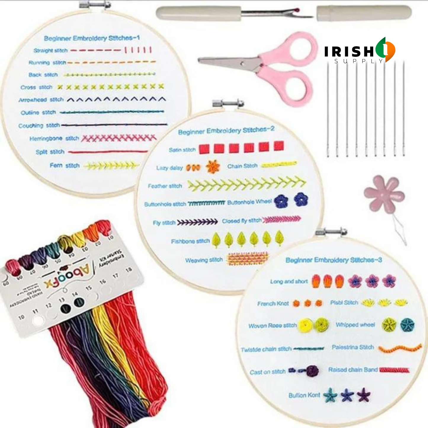 DESIGNDREAM Embroidery Starter Kit