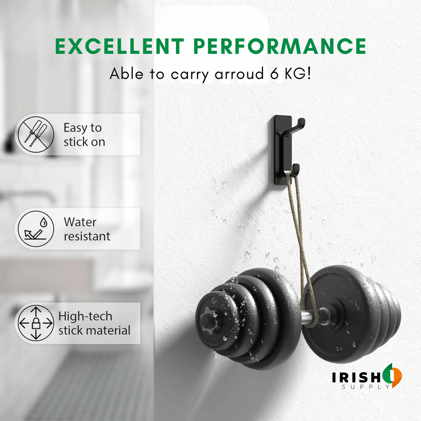 POWERHOOK Self Adhesive Hanging Hooks