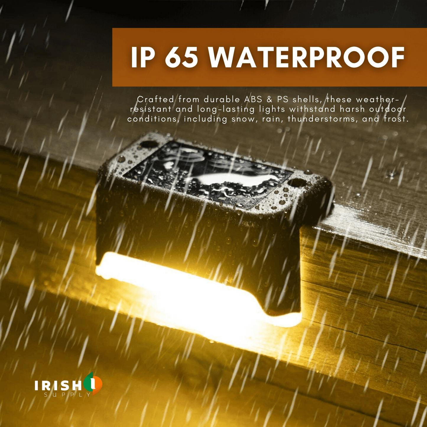 SOLAIRE Solar-Powered Waterproof Lights