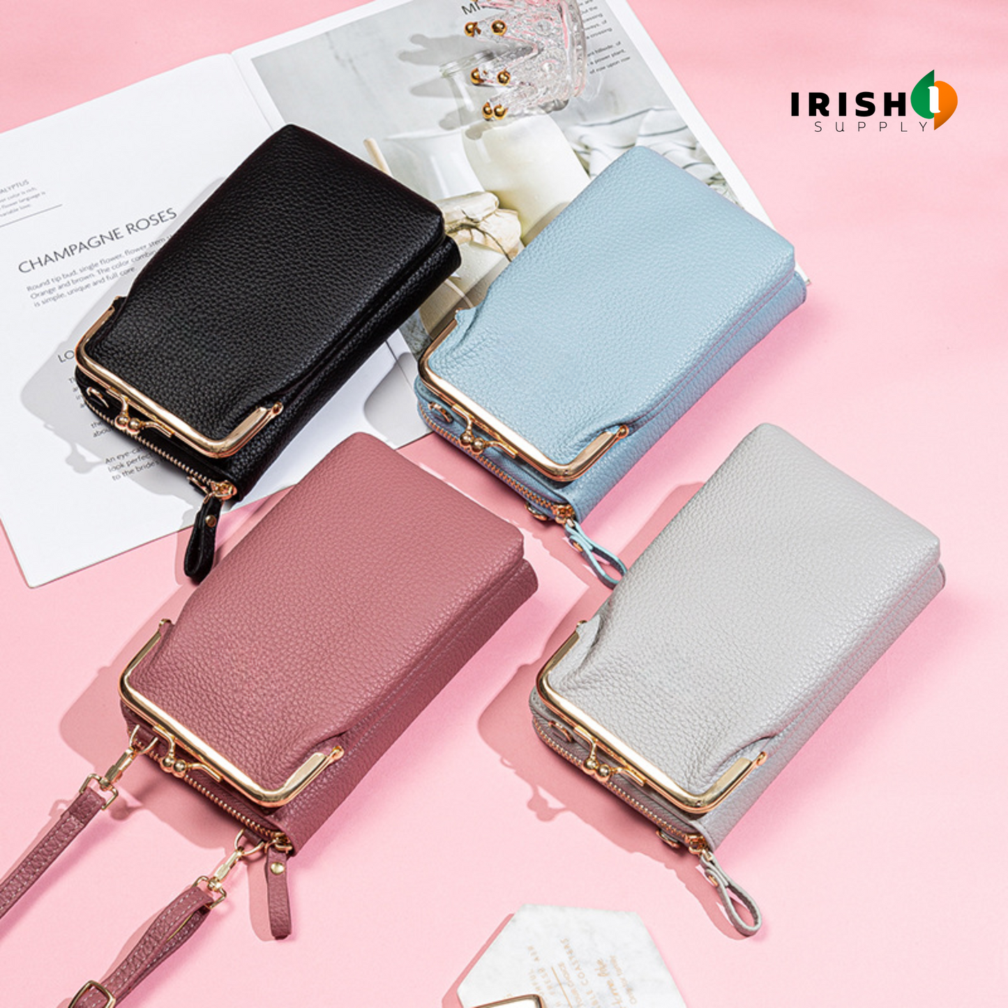 LUXYNE Handbag Strap Wallet Phone Bag