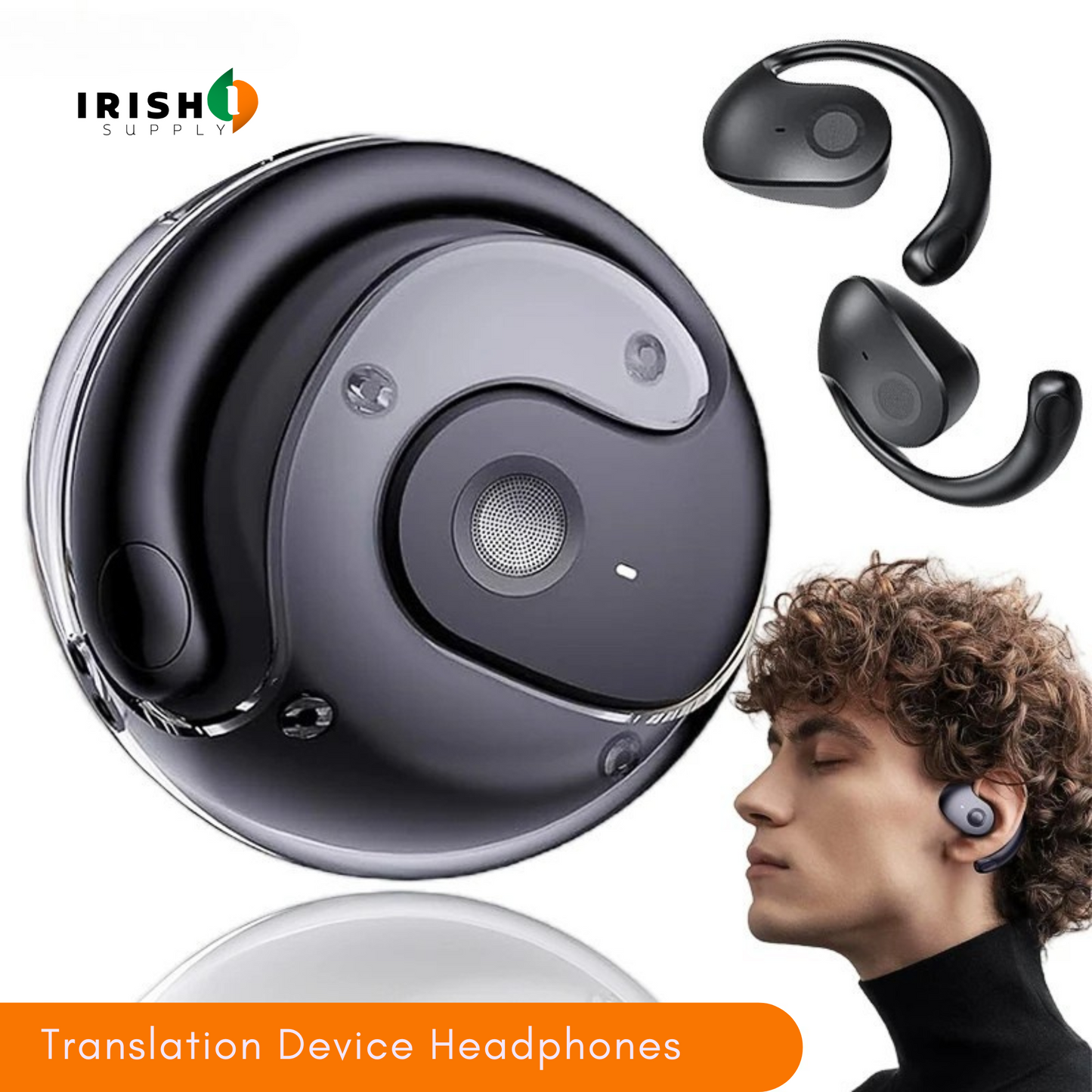 ECHOSYNC Wireless Bluetooth Language Translator Headphones