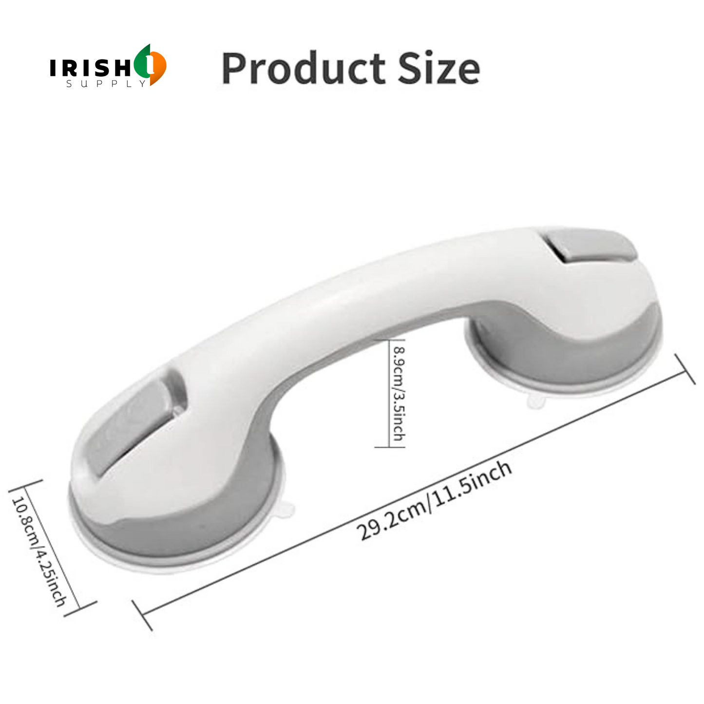 HOLDSTRONG Anti-Slip Safety Helping Handle for Toilet & Bathroom Support
