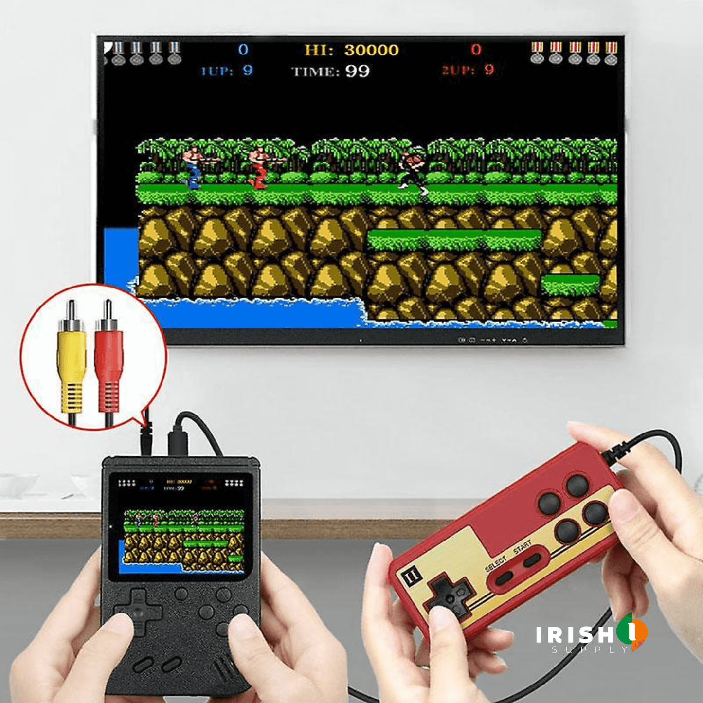 Retro Handheld Console (400+ Games)