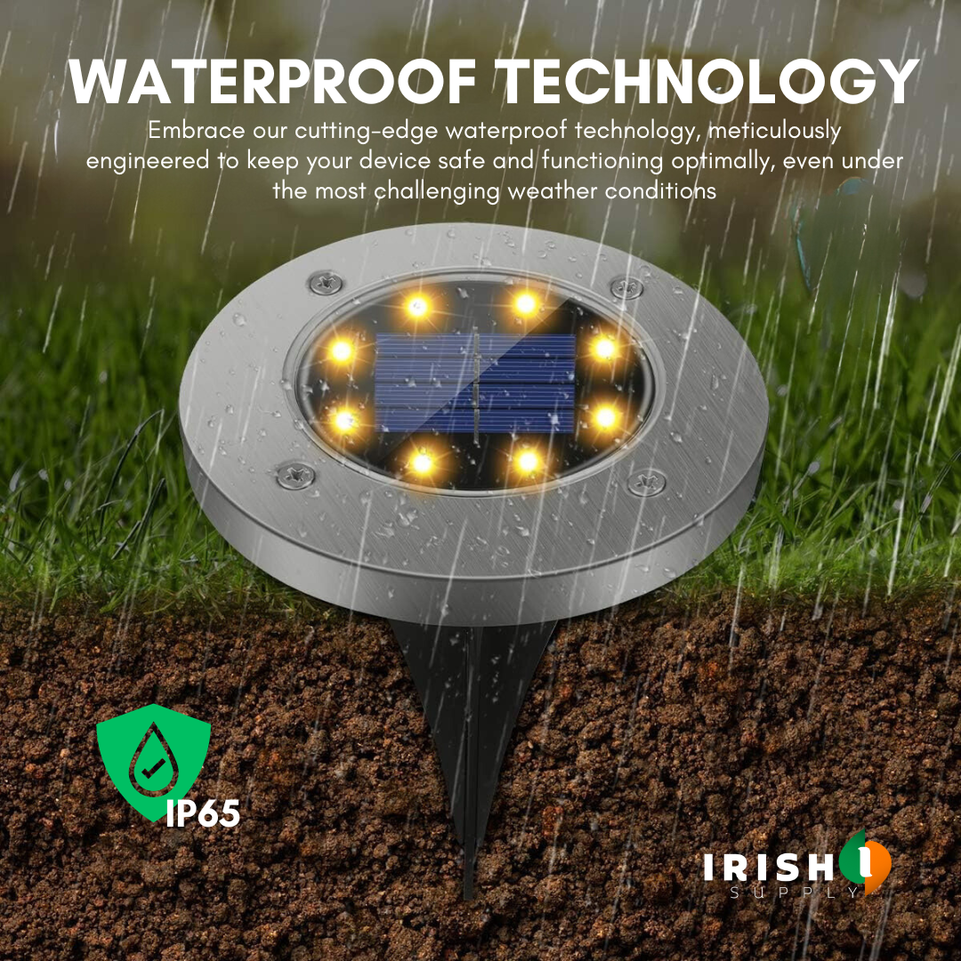 Irish Supply, GARDENLED Garden Lighting With Solar Cells