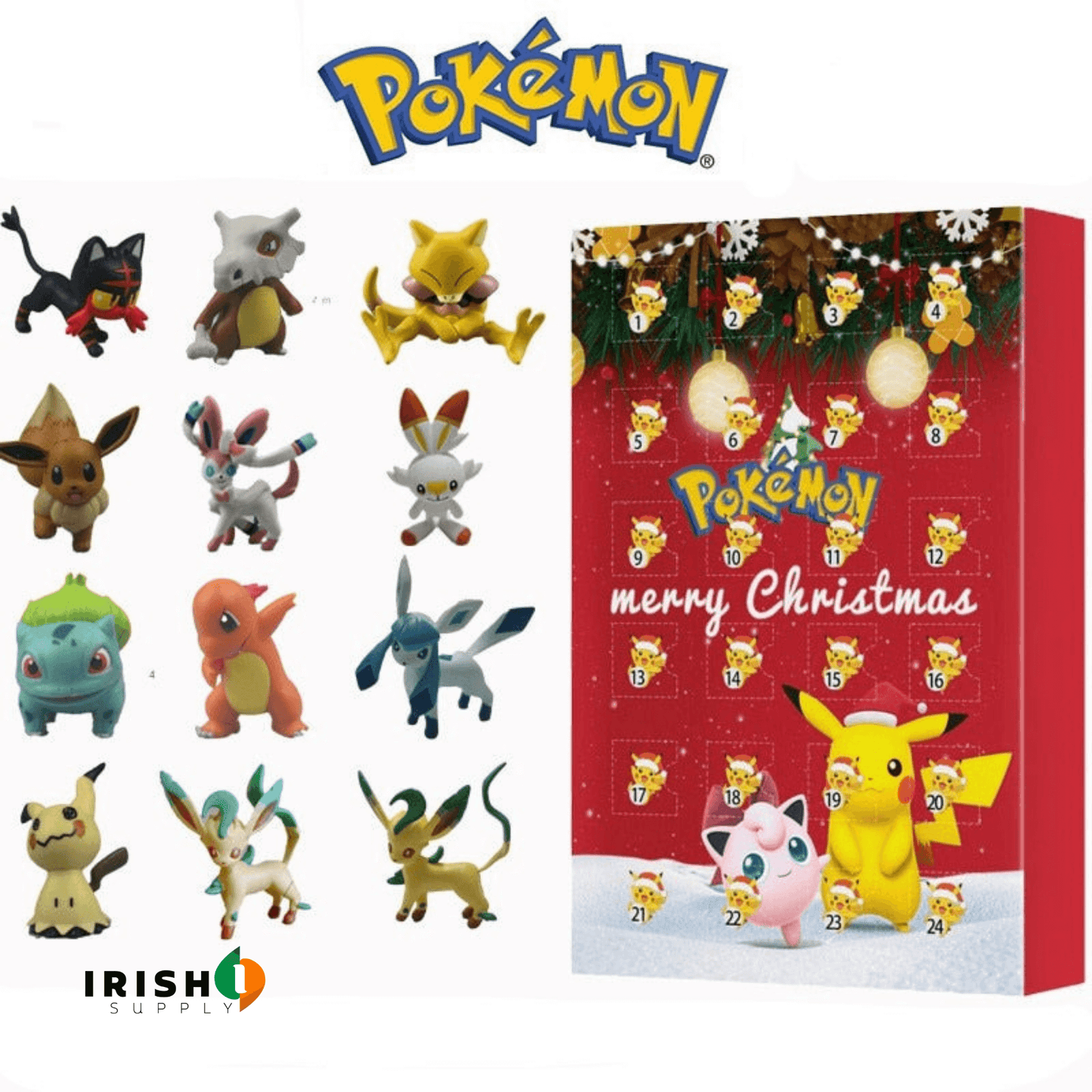 SANTA'S TROVE Christmas Countdown Pokemon Collectible