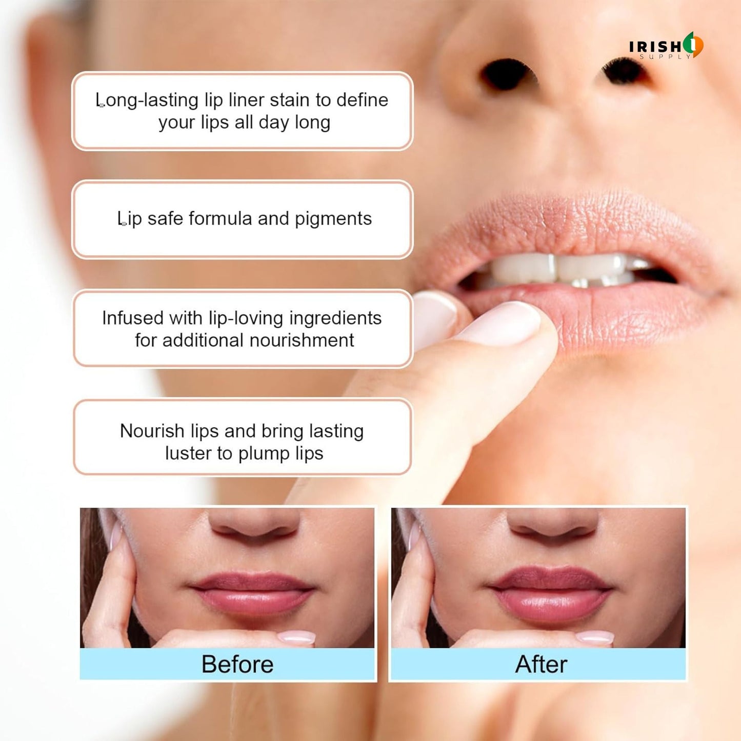 VELVETA Waterproof All-Day Lip Finish